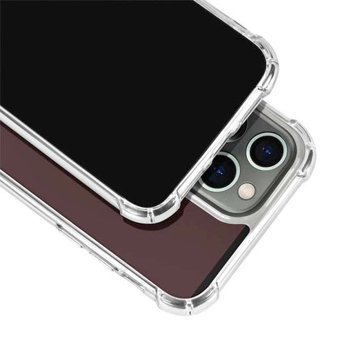 Brown University Outlined iPhone 15 Pro Clear Case